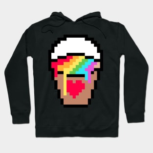 Pixel Rainbow Cup Hoodie